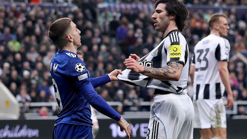 Сандро Тонали който отбеляза първия гол за английския Нюкасъл при