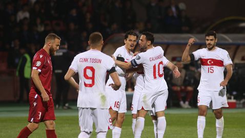 Турция обърна Армения като гост в нервен мач