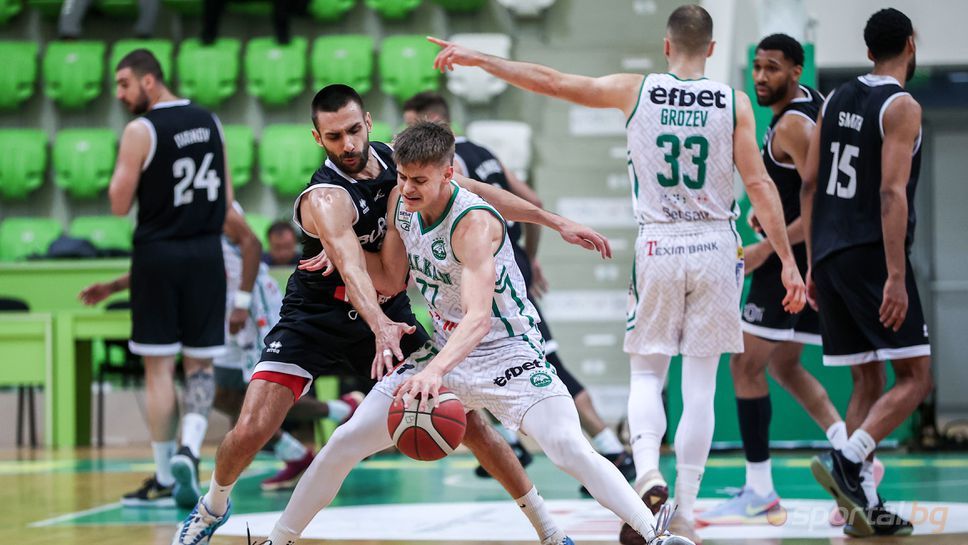 Черноморец и Балкан слагат началото на спора за място на финала в НБЛ