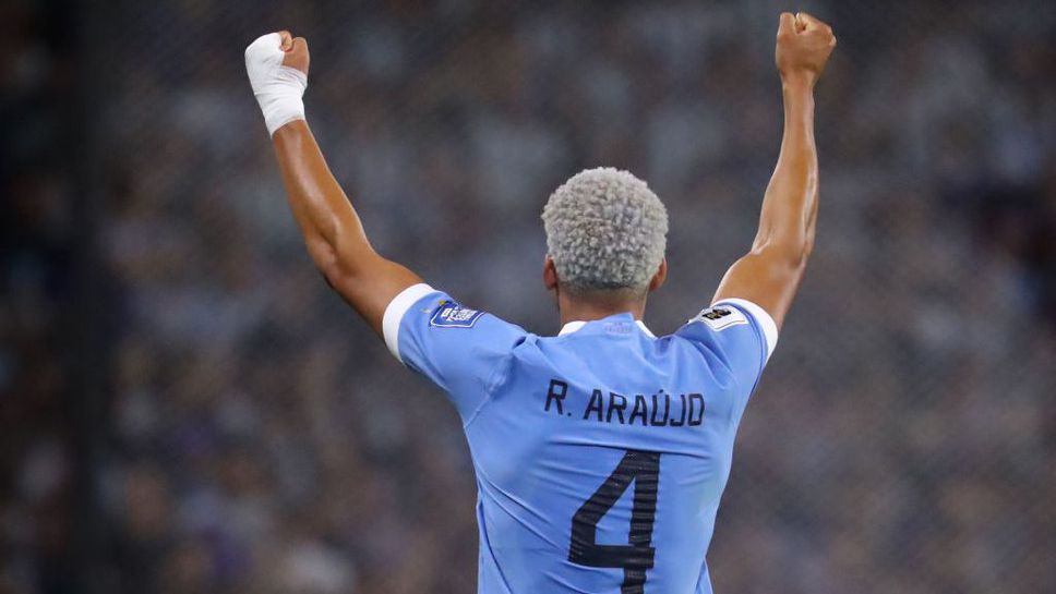 Уругвай освободи Роналд Араухо и още четирима от лагера на националния отбор