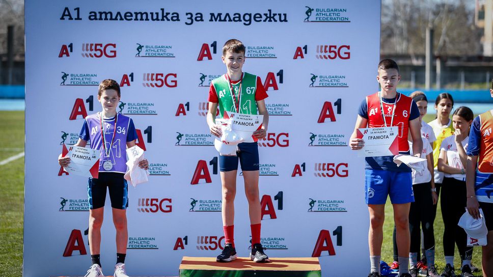 Победи за Хасково и Сливен в първия кръг на "А1 атлетика за младежи" за 2024-та