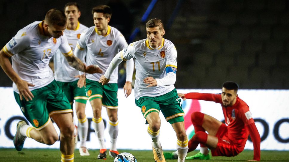 България игра добре, но изпусна победата над Азербайджан