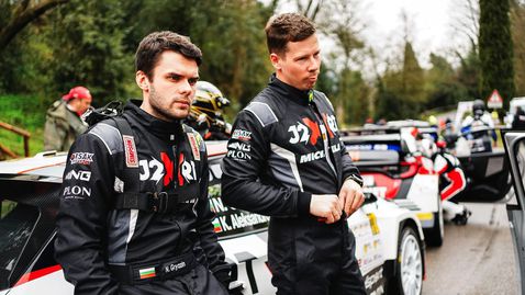  Грязин поведе в рали „ Сиера Морена “, Томов - 7-и в ERC3 