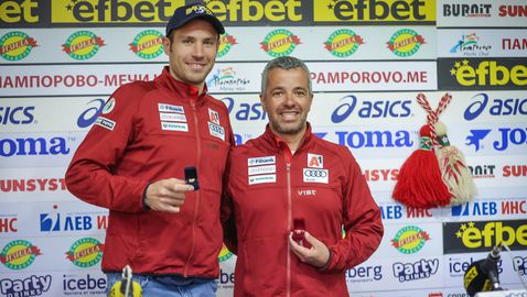  Наградиха Радо Янков и Георги Атанасов за състезател и треньор на февруари 