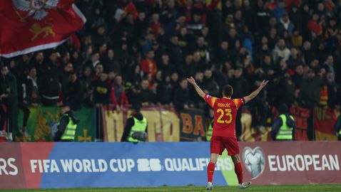  Черна Гора съкруши Фарьорските острови в трагична битка и се изравни на върха 