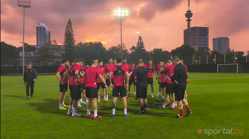 Първа българска тренировка в Джакарта, един с лек проблем