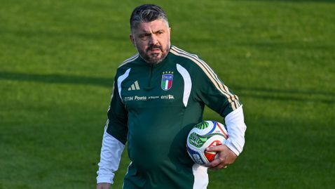 Оптимистична картина при италианците преди първата от двете крачки към Мондиала