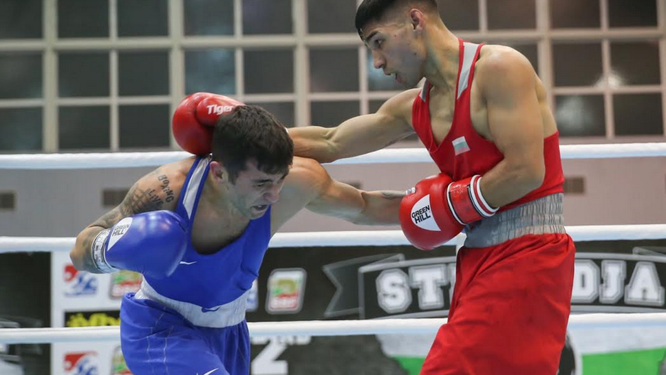 Даниел Асенов на ринга в Белград днес 🥊