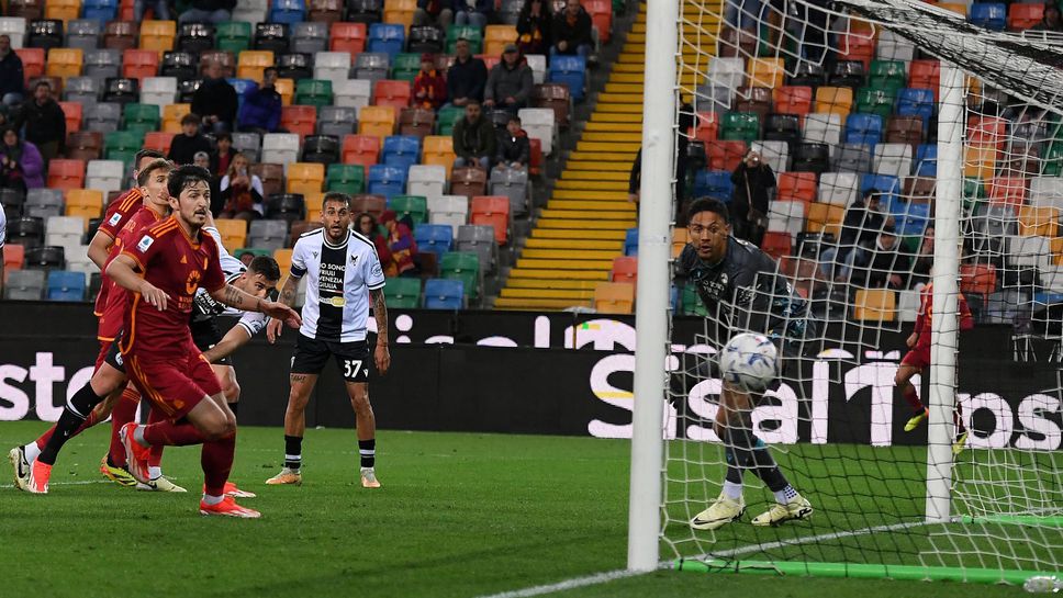 (АРХИВ) Късен гол в доиграването на Удинезе - Рома вгорчи дебюта на Канаваро
