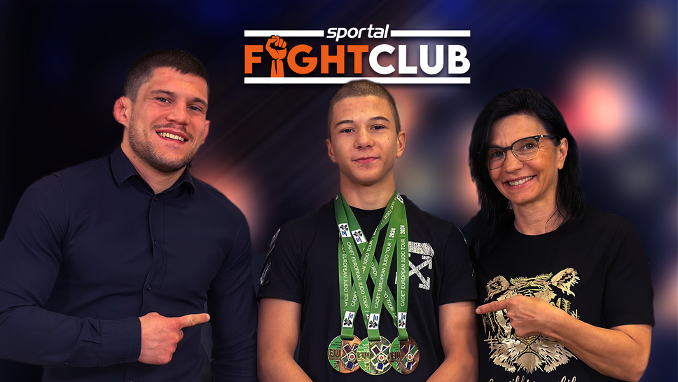 Джудистите Иво и Илияна Галенкови гостуват на "Sportal Fight Club"