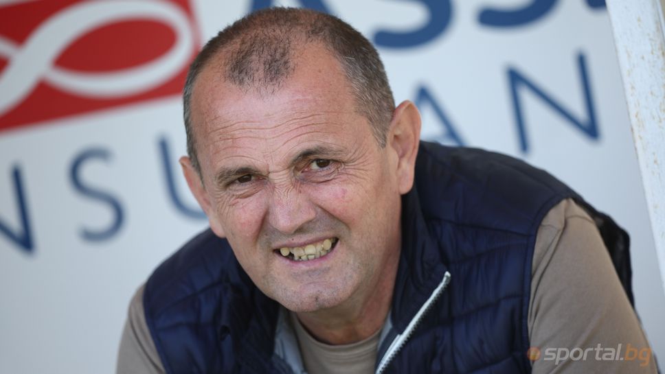Старши треньорът на Славия Златомир Загорчич говори след победата на