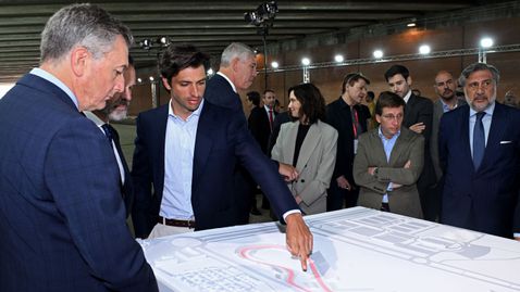  Карлос Сайнц даде начало на градежа на пистата в Мадрид 