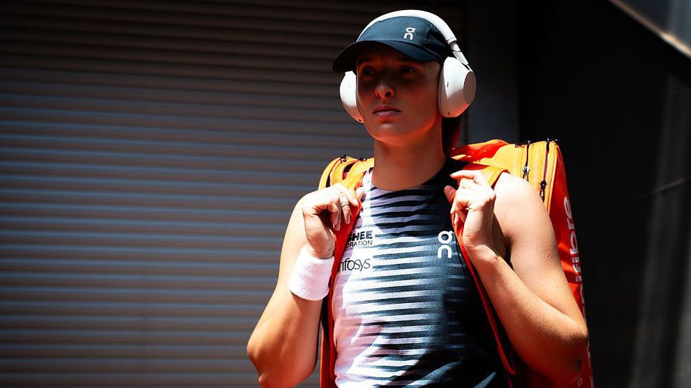 Швьонтек напусна турнира в Мадрид заради заболяване