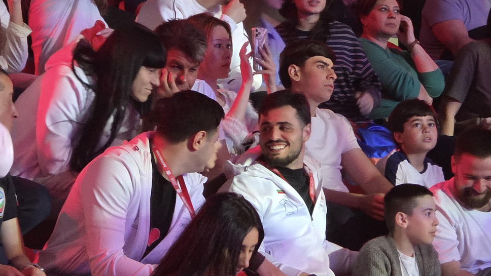 Карлос Насар дойде да подкрепи българите в днешното състезание