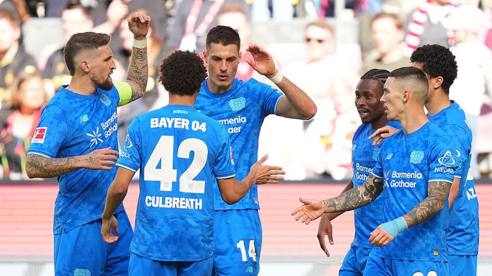 Байер спечели срещу Кьолн и продължава гонитбата с Щутгарт за място в зона ШЛ