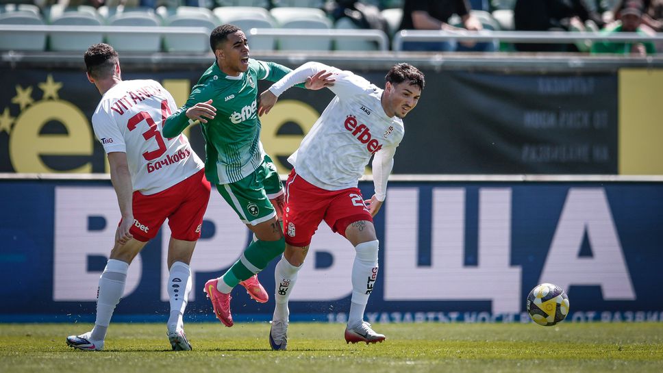 Лудогорец 1:1 ЦСКА 1948, Ерик Маркус изравни