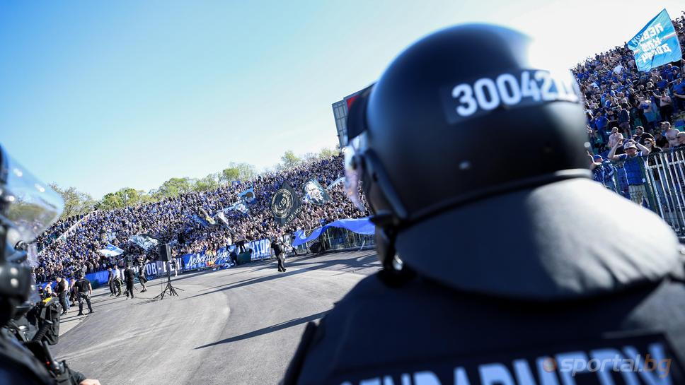 МВР даде брифинг преди Левски - ЦСКА: 1700 полицаи охраняват дербито
