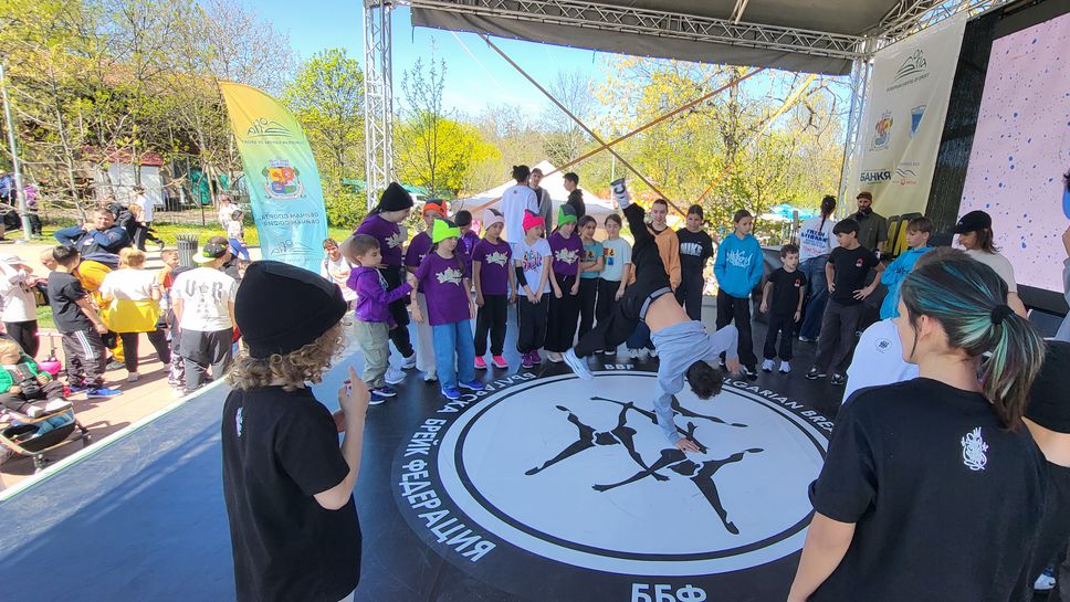 Брейк и стрийт фитнес виртуози превземат Северния парк с "Ърбан зоната" днес и утре