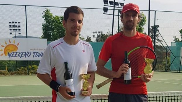 Любен Попов спечели две купи в Санта Марина Оупън I