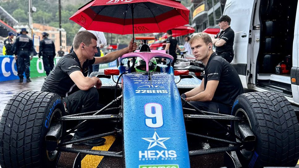 Никола Цолов с 20-то време в тренировката на изсъхващата писта в Монако