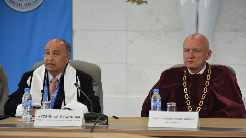 Президентът на Световната федерация по водни спортове е новият Доктор хонорис кауза на НСА