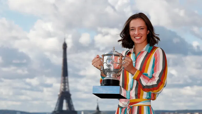 Двукратната шампионка на Откритото първенство на Франция по тенис при