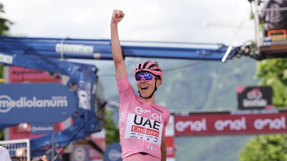 Тадей Погачар спечели 20-ия етап от Обиколката на Италия с рецитал и си гарантира титлата в "Джирото"