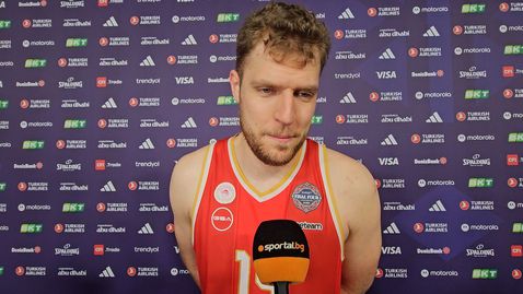 Александър Везенков пред Sportal.bg: Разочарованието е неописуемо