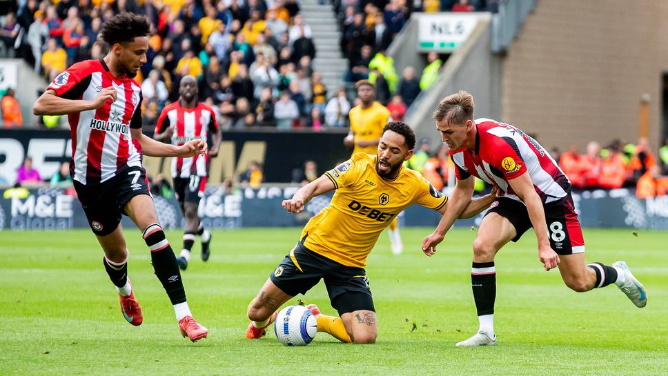 Уулвърхамптън и Брентфорд завършиха 1 1 на Молиню в среща от