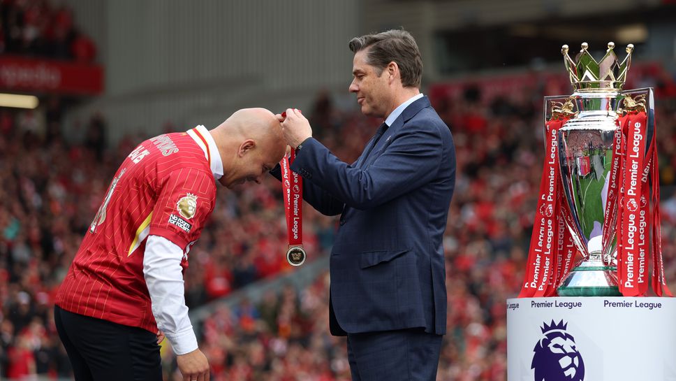 Мениджърът на Ливърпул Арне Слот излезе с емоционално изявление в