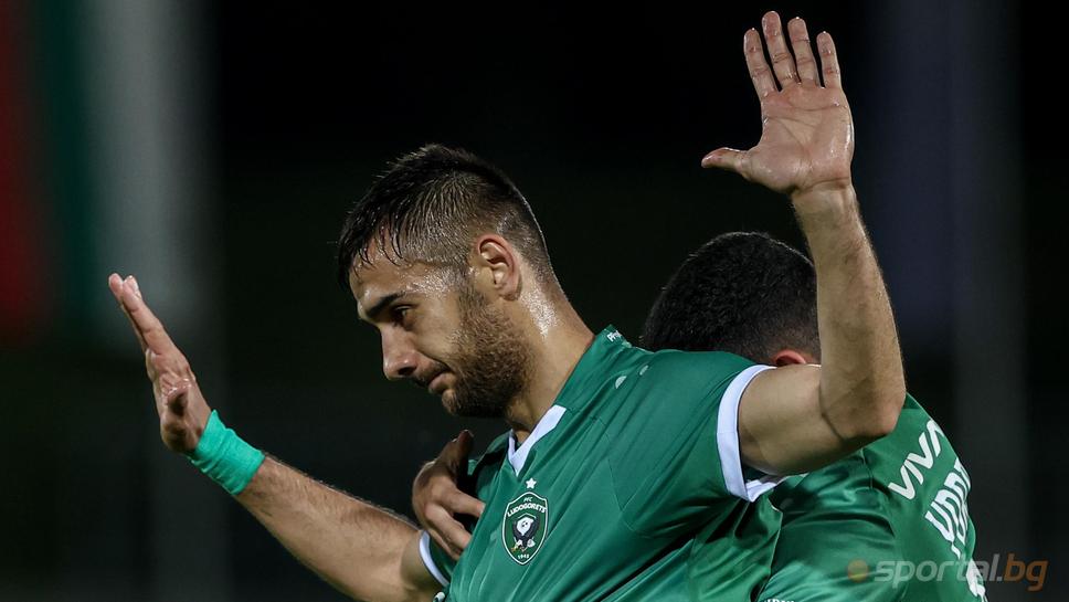 Лудогорец 1:0 Септември (Сф), гол на Чочев