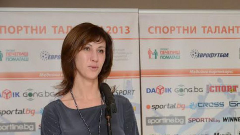 Управителят на “Еврофутбол“ Екатерина Михайлова: С програма “Спортни таланти” даваме шанс на младите