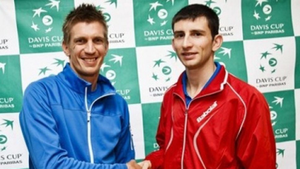 България стартира със загуба двубоя с Финландия на купа "Дейвис"