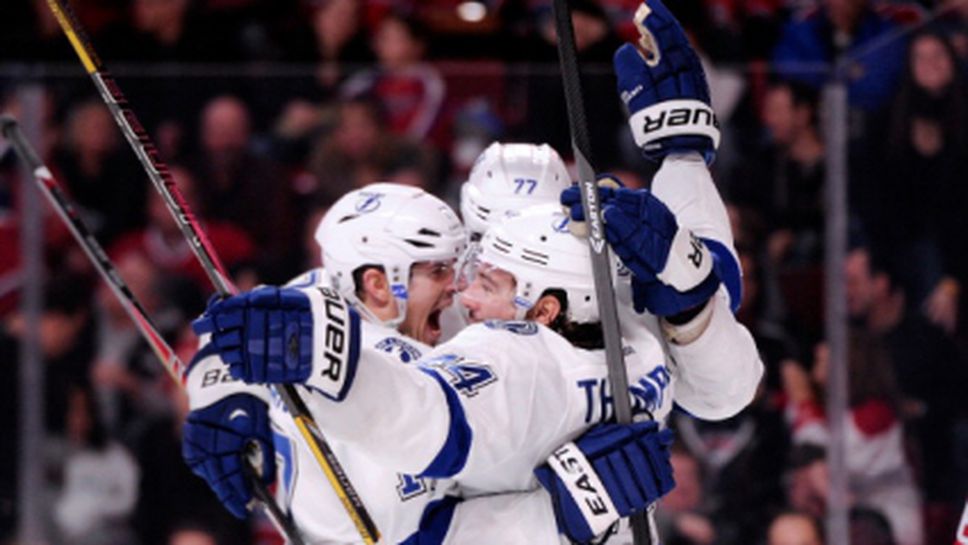 Нейт Томпсън донесе успех на Тампа Бей