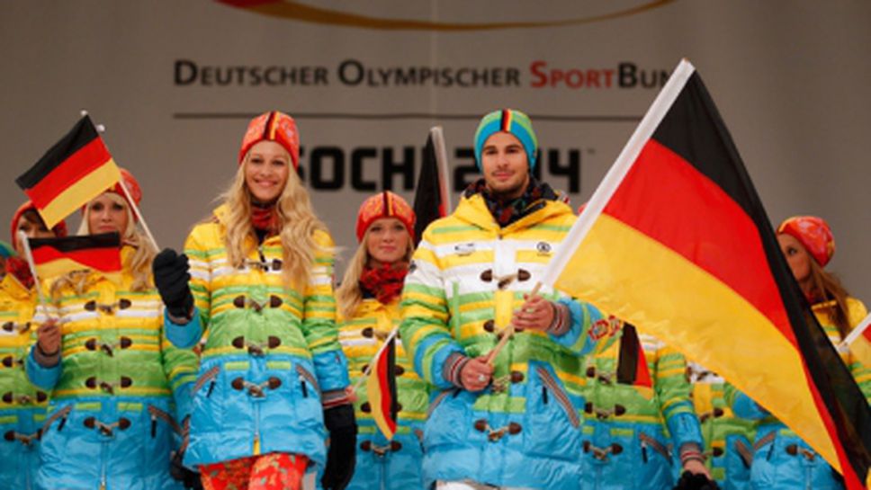 Германия ще участва със 153 спортисти в Сочи