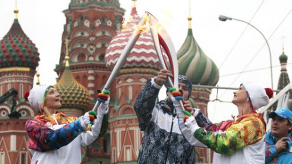 300 души носят факела в последните 3 дни от олимпийската щафета