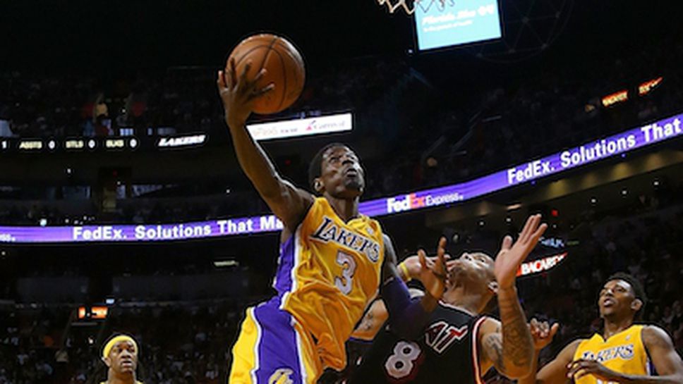 Мани Харис вкара 19 на сбогуване с Лейкърс