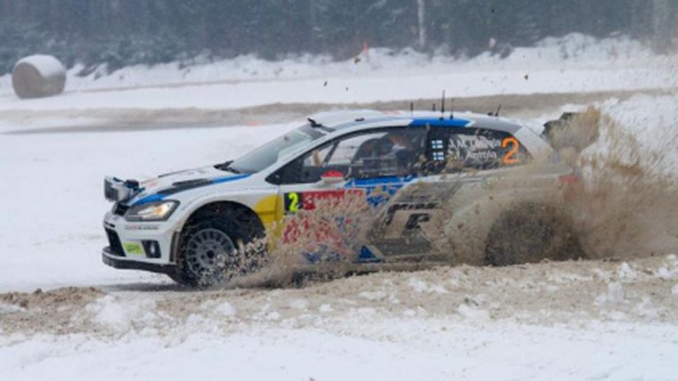 Латвала води след втория ден на рали Швеция