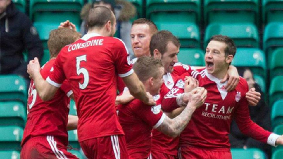 Абърдийн изхвърли Селтик от Купата на Шотландия