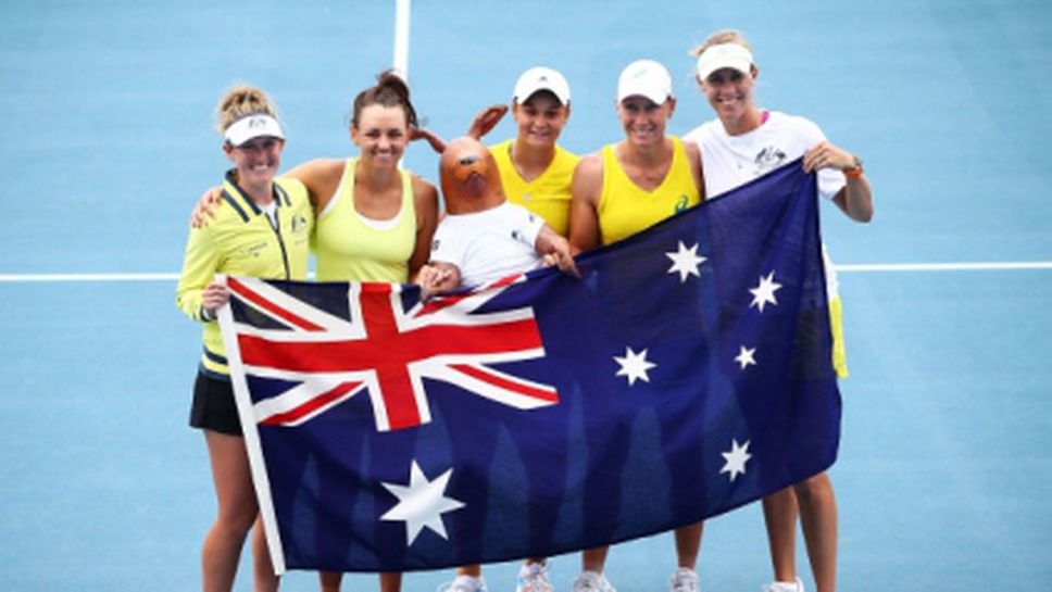 Австралия на полуфинал за "Фед Къп"