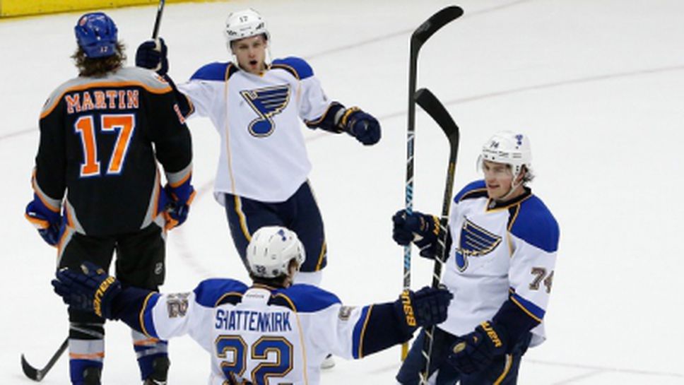 Сейнт Луис излезе начело след успех с дузпи