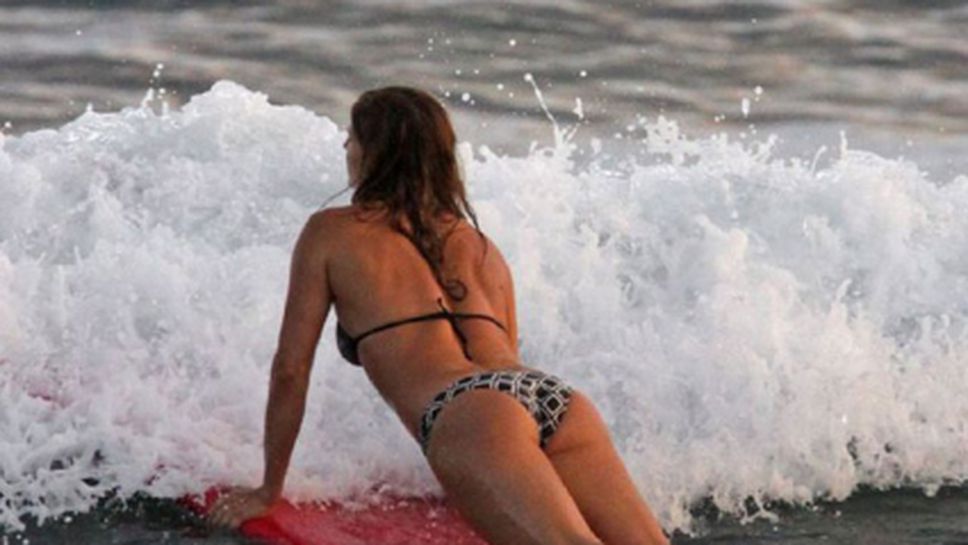 Хавайските тренировки на Джулия Манкузо