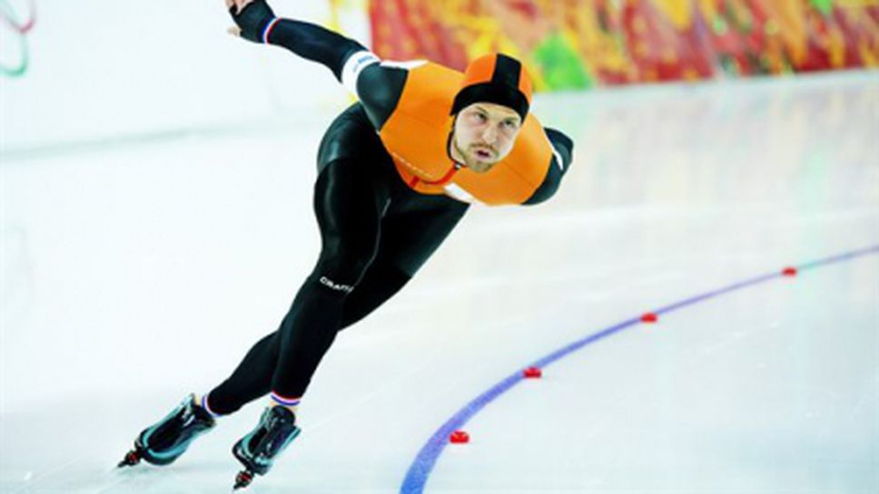 Мишел Мулдър – най-бързият кънкобегач на олимпийските игри в Сочи