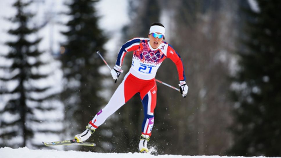Марит Бьорген отпадна на полуфиналите в индивидуалния спринт