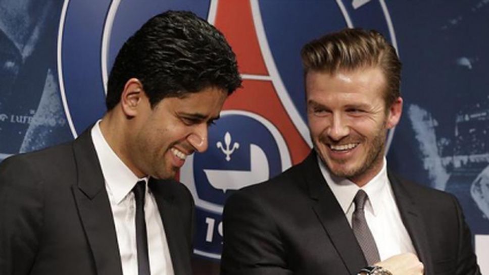 Бекъм преговаря със собствениците на ПСЖ