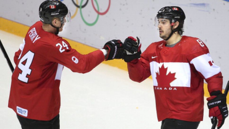 Защитници донесоха рутинна победа за олимпийския шампион Канада над Норвегия