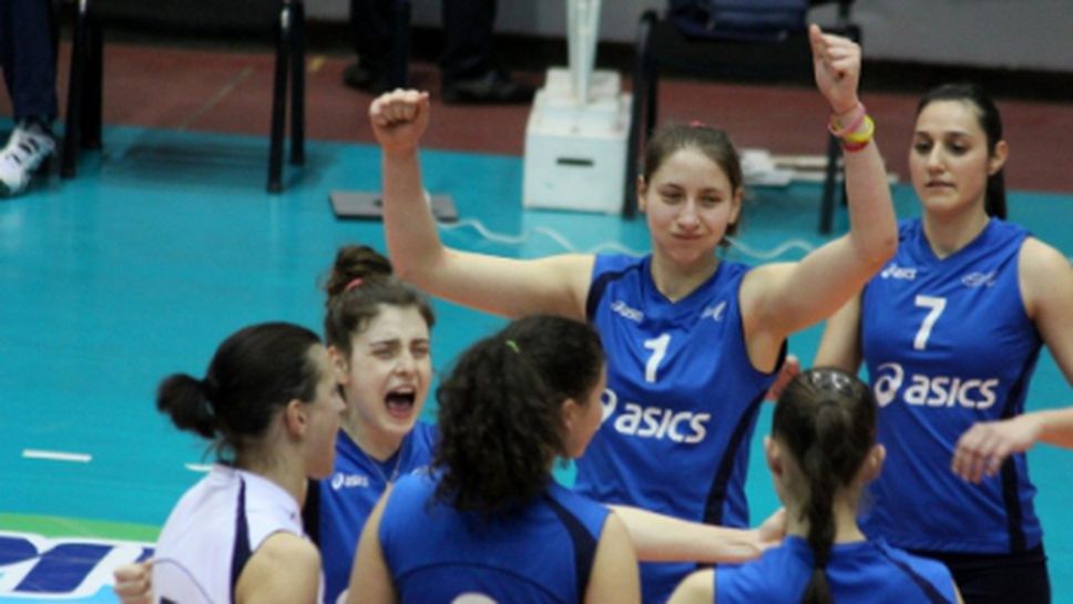 Волейболистките на Левски с пета победа срещу ЦСКА-Демакс през сезона (ГАЛЕРИЯ)