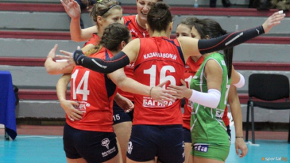 Казанлък Волей с чисто 3:0 над Славия-СУ в София