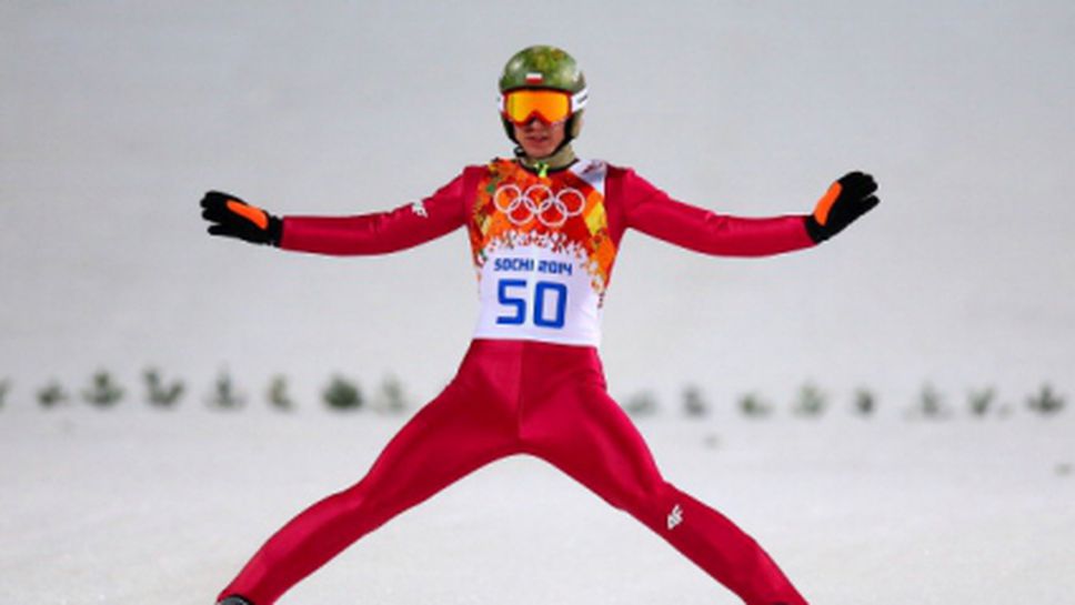 Камил Стох грабна втора олимпийска титла в Сочи