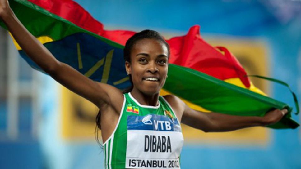 Етиопка подобри световния рекорд в бягането на 2 мили в зала за жени